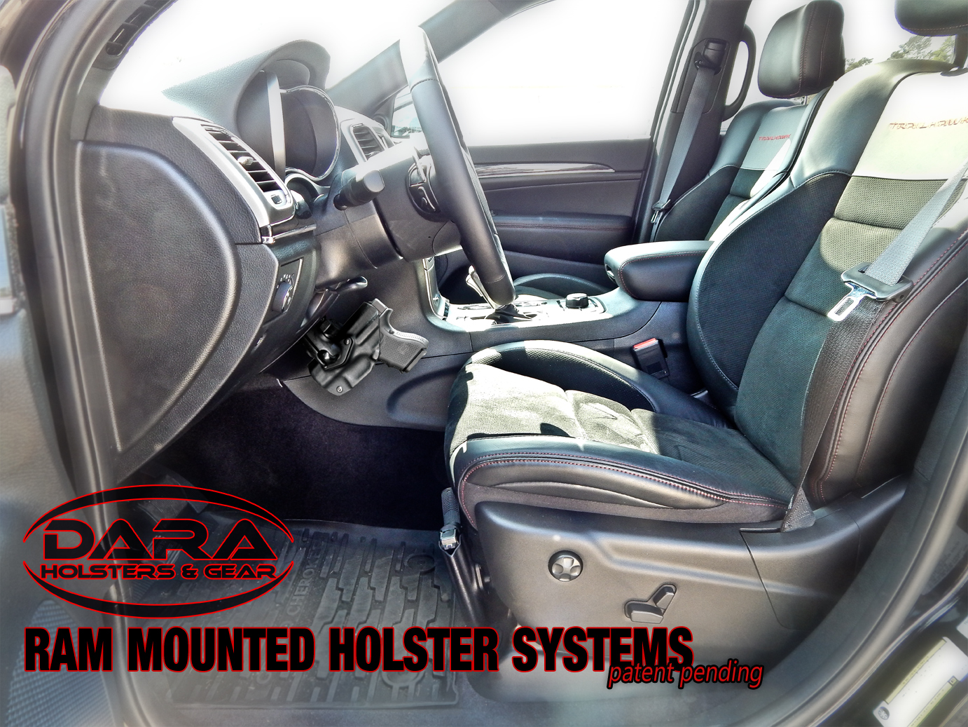 No Drilling Mounted Vehicle Holster