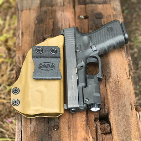 Glock 19 with Inforce APLc IWB Holster