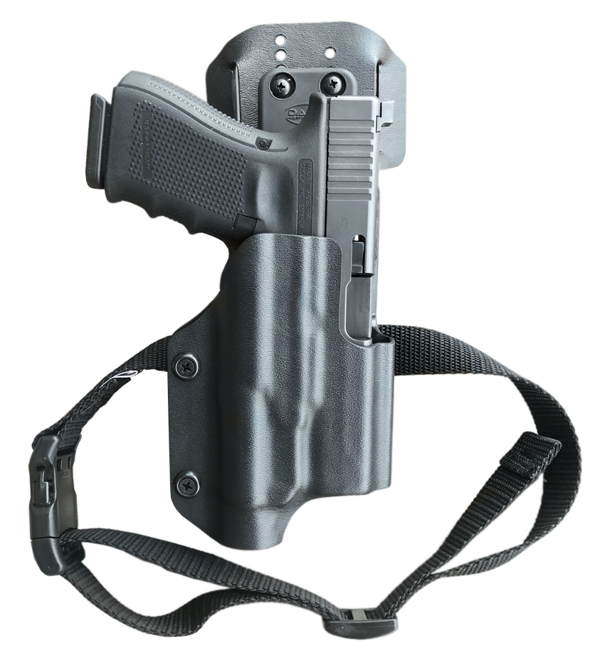 Light bearing Drop Offset Competition Holster