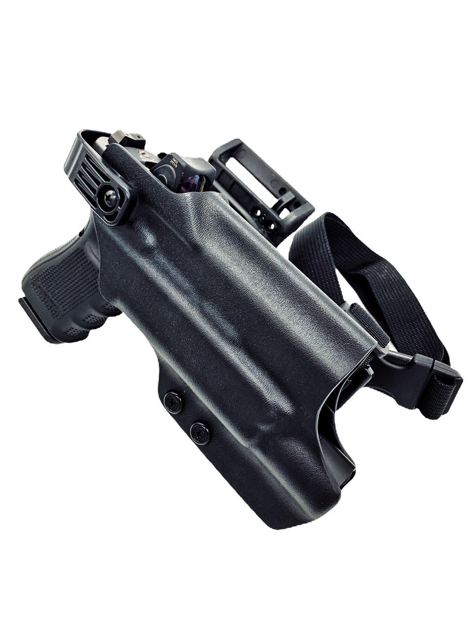 Level 2 Retention Duty Holster: Glock 19 + Surefire X300U-A