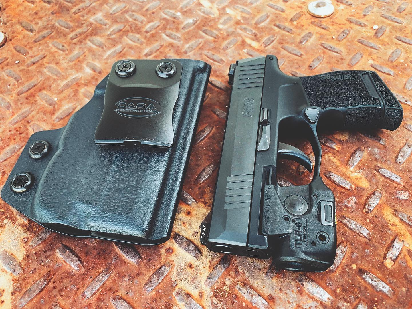 P365 with TLR6 IWB Holster