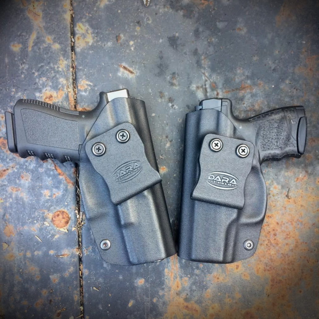 Glock 19 and Walther PPS M2 OWB Holsters