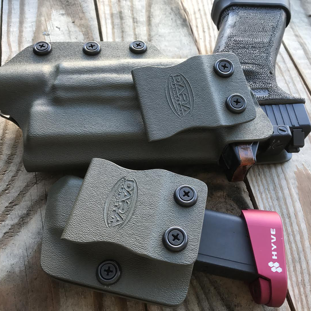 IWB Holster cut for Optic and Mag Carrier CCW Package